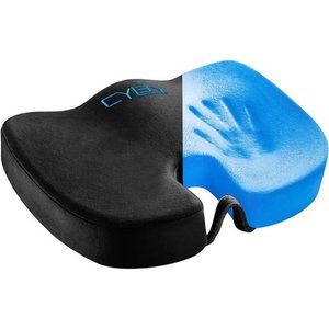 Gel Infused Office SeatCushion-Comfort Memory FoamChair Cushion with Cooling Gel